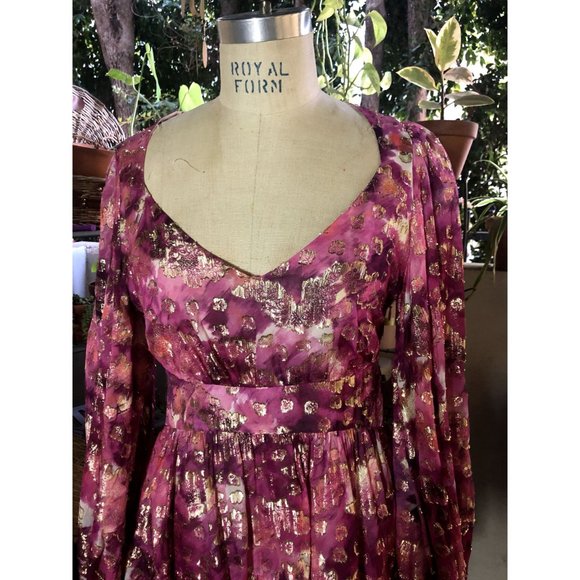 LoveShackFancy | Willis Printed Mini Dress Size 4 - Picture 7 of 12